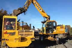 S Duffy Plant Hire Deici Rail Road Dumper