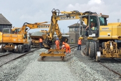 RRVs installing a panel in Dublin